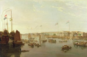 De Europese fabrieken, Canton, 1806